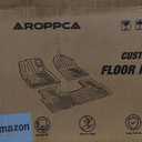for Chrysler Pacifica 2017-2024 2025 7/8 Passenger (No Hybrid) Floor Mats Cargo Liner Trunk Carpet All Weather TPE Mat for Voyager 2020-2025, for Pacifica/Voyager 2018 2019 2021 2022 2023 Accessories