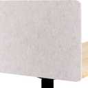 Desk Divider, Clamp On Felt Desk Privacy Panels, Acoustic Sound Absorbing Desk Partition for Office Desk, Reduce Distractions, Oatmeal, 2 Pack, 16 x 24 in, 1624 in