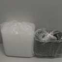 50 Pack (100-Piece) 24 oz Meal Prep Containers Reusable with Lids, Sturdy Leakproof & Food Safe, Microwave, Freezer, Dishwasher Safe Prep Containers, To Go Take Out Plastic Food Storage