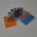 6 x 9 Small Clipboard Set of 6, A5 Plastic Mini Colored Clip Boards with Low Profile Clip, Half-Letter Size for Classroom, Teacher, Students, School & Office Supplies (Teal/Purple/Blue/Pink/Orange/Green)