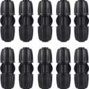 10 Pack 1/2 Inch Drip Irrigation Coupling Connectors (1/2" ID x 0.65" OD) - 1/2'' Drip Line Anti-Drop Barbed Locked Straight Connectors for 1/2 Inch Drip Tubing Garden Irrigation System