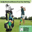 Funny Golf Towel, Printed Golf Towels for Golf Bags with Clip, Golf Gift for Men Husband Boyfriend Dad, Birthday Gifts for Fan - Go Home Ball