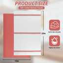 Nialnant 100% Cotton Dish Towels for Kitchen, Super Absorbent Tea Towels, Ultra Soft Hand Towels with Hanging Loop - 15x25, Green+Red+Yellow