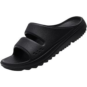 Evshine Orthopedic Sandals for Women Arch Support Recovery Slides Cloud Slippers for Plantar Fasciitis | Extremely Comfort Size M4 W6
