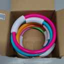 JOYIN Dive Rings Pool Toys, 8 Pcs Colorful Pool Rings for Kids, Underwater Training Swimming Diving Toy for Kids Gifts Summer Swim Water Fun Games