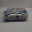 Washable Area Rugs 5'x7' Non-Slip Modern Abstract Soft for Living Room Entryway Bedroom Nursery, Print Pattern, Grey Blue Gold/Golden