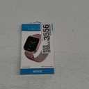 ZWGKKYGYH Compatible with Fitbit Versa and Versa 2 Bands for Women Men, Rose Gold Stainless Steel Metal Mesh Magnetic Band Bracelet Strap Replacement for Fitbit Versa/Versa Lite SE, Small