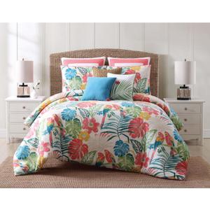 CS1964FQ-1500 Cotton Comforter Set, Full/Queen, Coco Paradise