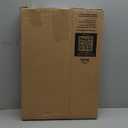 Mayfair Linden Slow Close Toilet Seat, Non Slip Heavy Duty Wood, Easy Install, Elongated, White