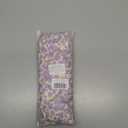 3 Piece Purple Quilted Floral Makeup Bag Set Small Cosmetic Bag For Women Cute Cotton Makeup Pouch For Purse