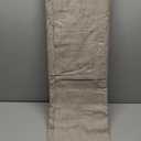 Joydeco Linen Blackout Curtains for Bedroom - 100% Light Blocking 1 Panels, Linen Drapes 100" W x 84" L, Thermal Insulated Room Darkening Curtains for Living Room, Rod Pocket & Back Tabs