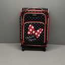 American Tourister Disney Softside Luggage with Spinner Wheels, Minnie Mouse Red Bow, 21-Inch