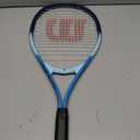 Wilson Tour Slam Lite Tennis Racket, Made With V-Matrix Technology Great For Beginners, Provides Exceptional Forgiveness & Rebound Energy, Colour: Blue