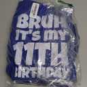 Blue Hoodie  "Bruh it's my 11th birthday", S