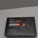 Cordless Red Light Therapy for Shoulder with Massage, 5000mAh Battery Portable Red Light Therapy for Shoulders & Joint Comfort Wearable Shoulders Massage Wrap (Gray)