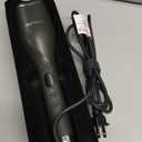 Hair Curling Irons, Automatic Portable Rotating Curling Iron with LCD Display,4Temperature Settings, Timers(12-19s),Auto Shut-Off, Anti-Scald, Anti-Tangle, Lightweight, Fast Heating & Easy Use for Travel (Gray)