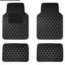 FH Group Floor Mats - Faux Leather Floor Mats for Cars, Universal Fit Automotive Floor Mats, All Purpose Car Floor Mats, PU Leather Protector Mat for Most Sedan, SUV, Truck Floor Mats Brown