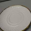 COXTOBRH Espresso Cups and Saucers Set of 6, 7 OZ Porcelain Cappuccino Cups with Saucers, Stackable Coffee Mugs for Demitasse, Latte, Cafe, Mocha, Tea, Wedding Thanksgiving Christmas Gift Present