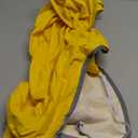 Lukovee Dog Raincoat, Adjustable Dog Rain Jacket with Clear Hooded Double Layer for Large Medium Small Dogs Puppies, Waterproof Rain Coat Poncho with Reflective Storage Pocket & Rim (Y,XL)