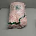 Smoofy Faux Fur Throw Blanket for Couch  Blush Pink Fluffy Cozy Rabbit Fleece, Plush Soft Bubble Blanket for Sofa & Bed, for Mom, Warm Fuzzy Home Room Decor Throw 50" x 60"