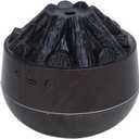 Flame Diffuser Humidifier,Essential Oil Diffuser, Quiet 300ml Easy to Operate Simulated Fire Humidifier for Desktop for Home,Office (Style 1)