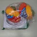 ZENFUN Life-Size Human Brain Anatomical Model, Color-Coded Partitioned Brain, 2 Parts, Anatomically Accurate Brain Model for Science Classroom Study Display Teaching Medical Model