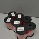 7 x Red Curling Ribbon, 3/16" x 500 Yards, Polyester, Multi-purpose, Solid Red, Classic, For Special Occasions