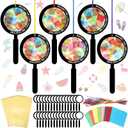 36 Sets Magnify Suncatchers Craft Kits DIY Magnifying Glass Shape Pack Of 2
