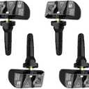 JWEELY TPMS Sensor, 433 MHZ Tire Pressure Monitor System for Chevrolet Suburban Tahoe for GMC Yukon 2021 2022 2023 Replacment Part 13533166, 13542523, 4 Pack
