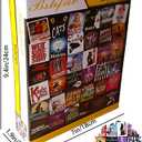 1000 Pieces Jigsaw Puzzle for Adults Puzzles Premium Quality Jigsaw Puzzle Intense Colors and High Definition Printing Hobby Puzzles Toy 27.6 x 19.7 inch(Cat)