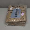 LIVEBOX Scalloped Easy Jute 3x5 Outdoor Rug, Washable Non-Slip Geometric Tan Rugs for Entryway, Indoor Outdoor Farmhouse Rug Modern Carpet Door Mat Area Rug for Patio Bedroom Living Room Kitchen Porch (Tan/Border 2)