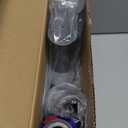 Upgraded 2 Brushes Vacuum Head Replacement for Dyson V7/V8/V10/V11/V15/SV10/SV11/SV12/SV14/SV15/SV22((Not for Slim) | Anti-Tangle Motorhead with LED Light | Quick-Release Cordless Vacuum Cleaner Head (Grey-1pc)