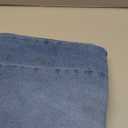 Sidefeel Women's Wide Leg Jeans High Waisted Strechy Raw Hem Zimbaplatinum Denim Pants (12, Blue)