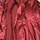MisShow Women's Satin Bridesmaid Dress with Slit Spaghetti Straps A-line Formal Prom Gown Evening Party Dress Size M