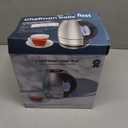 Chefman 1.8 Liter Electric Kettle, 1500W Rapid Water Boiler with Lift-Out Lid Stainless Steel
