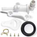 34100 Toilet Water Assembly Valve Kit Compatible with Thetford Aqua-Magic RV Camper Toilets Style Lite and Style Plus Parts