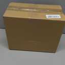 Ceramic 1.2 Cup Raised Slow Feeder Dog Bowl Set, Elevated Wooden Stand for Medium and Small Dog, 7.3inch Puzzle Slow Dish, Preventing Choking(Brown Coffee, Single Bowl+ Stand)