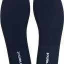 riemot Men's Women's Memory Foam Insoles Super Soft Replacement Innersoles for Running Shoes Work Boots Comfort Cushioning Shoe Inserts Navy US 12 / EU 45, 14 Women/12 Men (8mm: 1. Navy)
