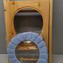 Portable Solid Wood Commode Chair - Bedside Toilet Stool for Adults, Seniors & Disabled.