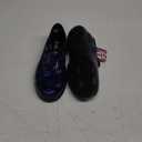 Sloggers Original Waterproof Rain and Garden Shoe for Women Outdoor Slip-On Garden Clog - Made in The USA with Premium Comfort Insole and Arch Support (10, Grungy Paw Print Blue)