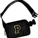 Uygafly Party Favors Bags for Kids 4-8 8-12, Party Gift Bags for Girls Teens,Party Accessories,Prize for Girls Kids,Cute Teen Trendy Stuff Belt Bag for Women Girls Kids - Black Bag, Black P