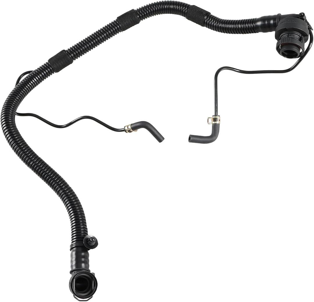 PCV Valve Tubing Hose with Bypass Valves Tube Compatible with Chevrolet Cruze 2011-2016Sonic 2012-2019Trax 2013-2020 Buick Encore 2013-2019 1.4L Replace #: 25193343 55568267 46829