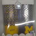 University of Michigan Baking Cups (48 Pcs) for U of M Wolverines Football, Birthday, and Graduation Party Decorations (Michigan Wolverines)