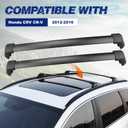 Roof Rack Cross Bars Luggage Carrier Compatible with Ford Bronco Sport 2021-2024, Maximum Load 200 lbs/90 kg, Suitable for roof Bags, roof Boxes, Bike Carriers, and Much More.