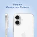 Ailun 3 Pack Screen Protector for iPhone 17 [6.3 inch] + 3 Pack Camera Lens Protector with Installation Frame,Dynamic Island Compatible,Case Friendly Tempered Glass[Not for iPhone 17 Pro/Pro Max/Air]