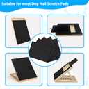 5 pcs Dog Nail Scratch Board Sandpaper Replacement Pet Scratch Board, Trim, Nail Care Board for Dog Cat Claw Care