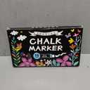 Window Chalk Markers for Glass Washable, 10 Colors Jumbo Liquid Chalk Marker with 10mm 3 in 1 Nib Thick Wide Tips, Big Chalkboard Markers, Car Paint Pen for Auto, Bistro, Mirror, Poster, Blackboards