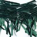 3 x Hunter Green Velvet Ribbon Christmas Bow 5 x 7 Inches Premade Green Bows for Christmas Tree Hanging Decorations Gift Wrapping Wreaths Crafts Outdoor Indoor Home Decor Wedding, Pack of 24