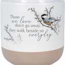 Carson Those We Love Planter Pots No Drainage Hole, 5.5-inch Diamter, Ceramic, Home, Garden Decor