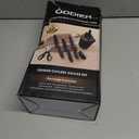 Knife Set, 8 Piece Kitchen Knife Set, Stainless Steel Knives Set for Kitchen, Universal Knife Block Set, Kitchen Kinfe Essentials, New Home Apartment Essentials, Dishwasher Safe (Khaki)